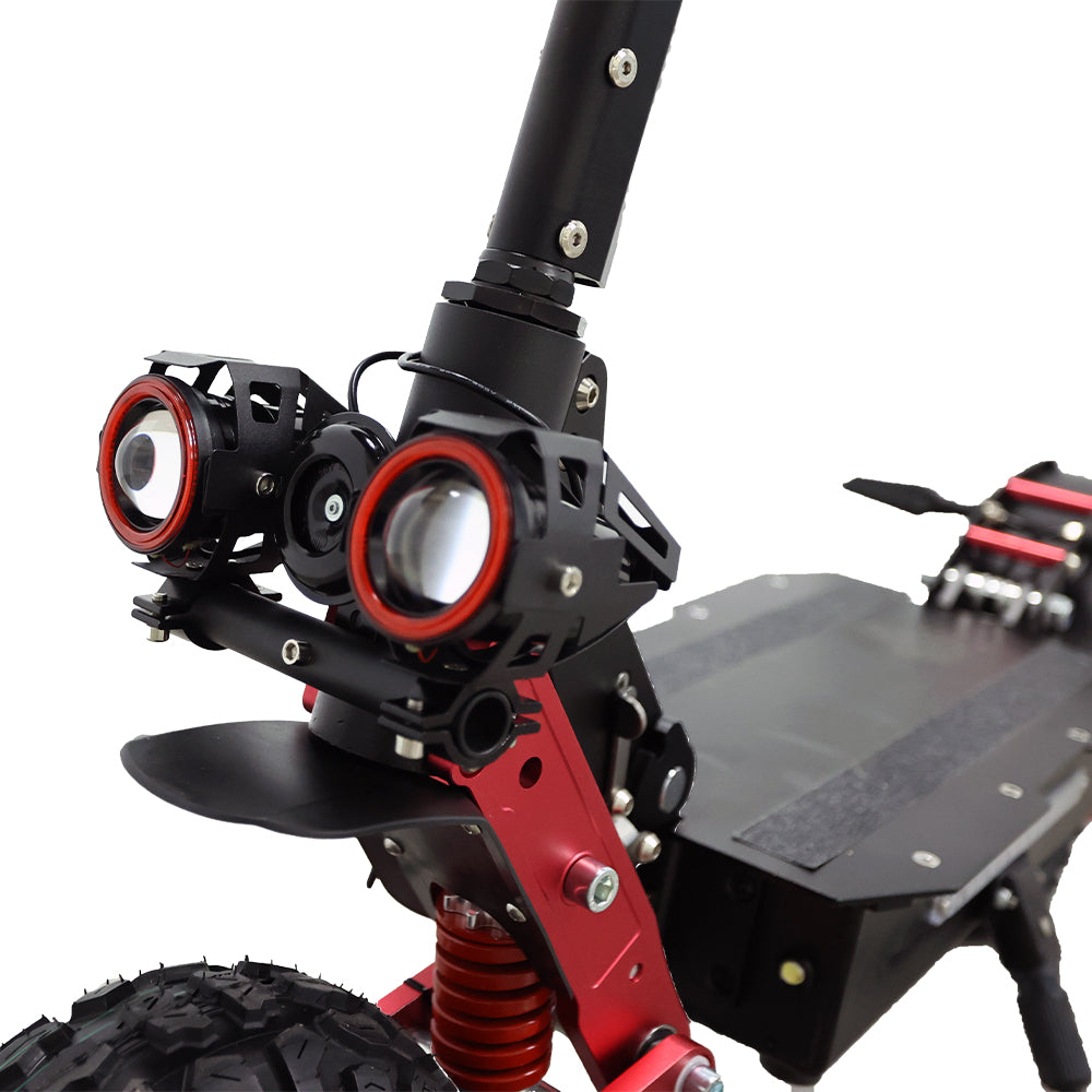 VT-S05 Black and Red 2 Wheel Electric Scooter for Adults