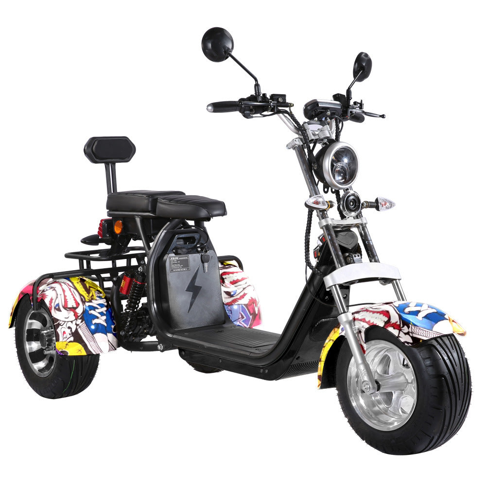 CP-3 Three Wheeler Hot Selling Electric Moped Citycoco