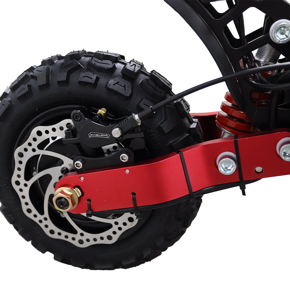 VT-S05 Black and Red 2 Wheel Electric Scooter for Adults