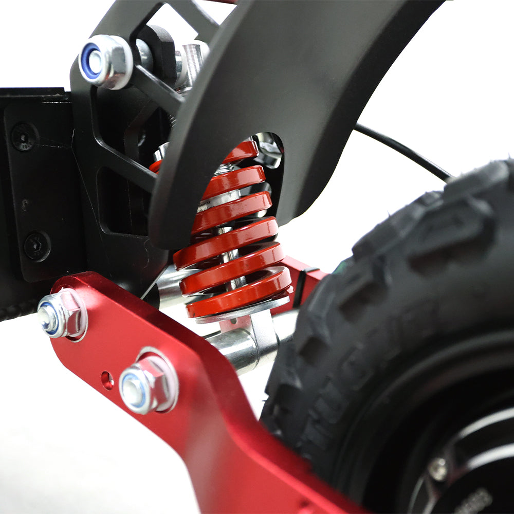 VT-S05 Black and Red 2 Wheel Electric Scooter for Adults