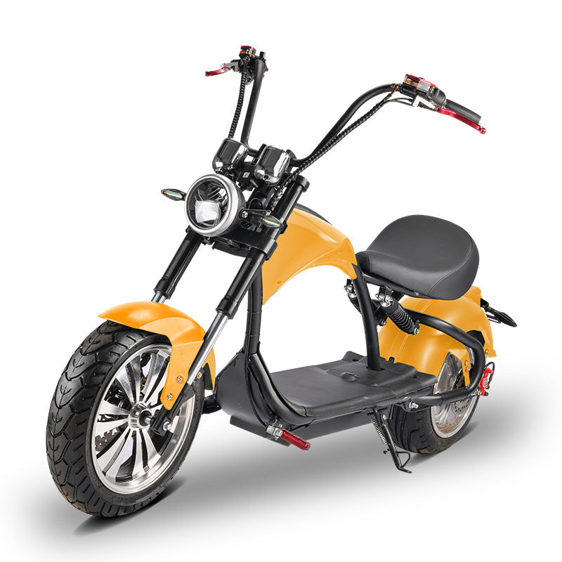 CP-4 Plus 60V 3000W yellow Electric Moped Citycoco