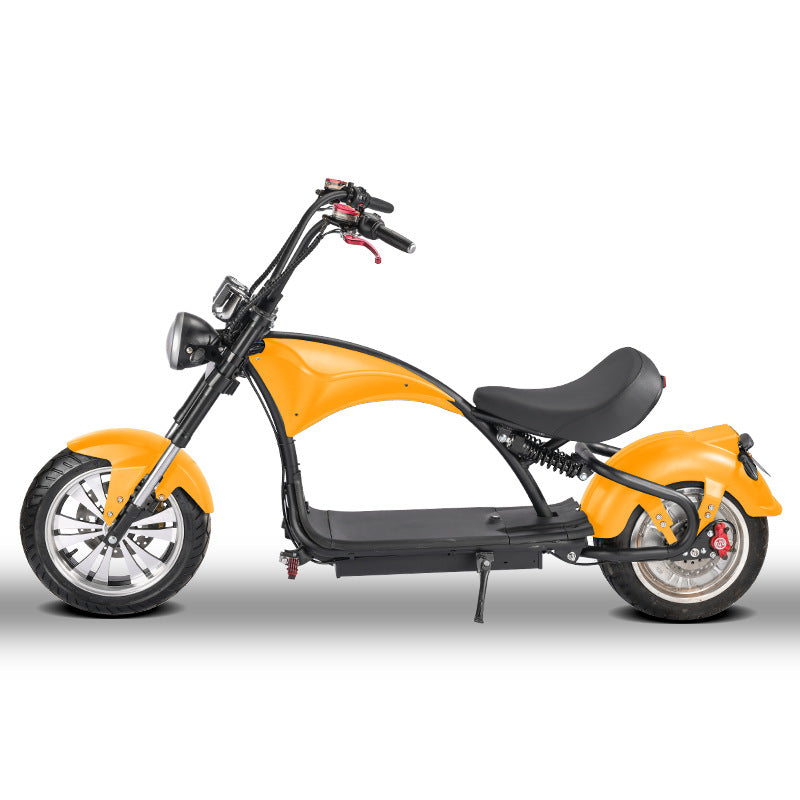 CP-4 Plus 60V 3000W yellow Electric Moped Citycoco