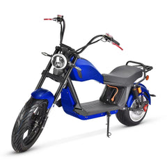 CP6 Factory Price blue Electric Scooter Moped Citycoco