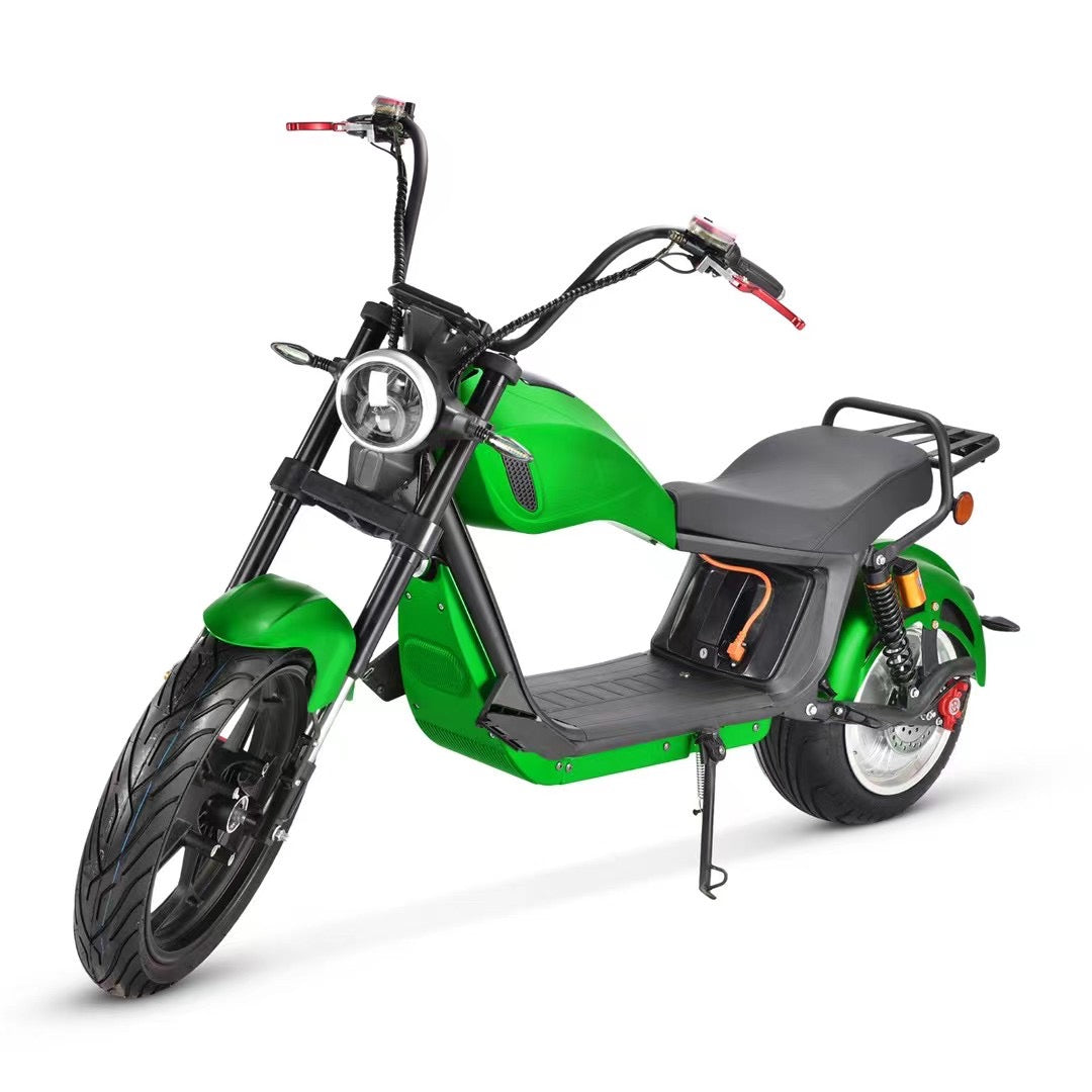CP6 Factory Price green Electric Scooter Moped Citycoco