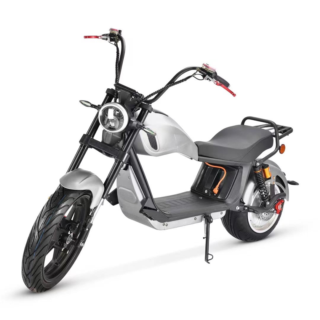 CP6_Factory_Price_grey_Electric_Scooter_Moped_Citycoco