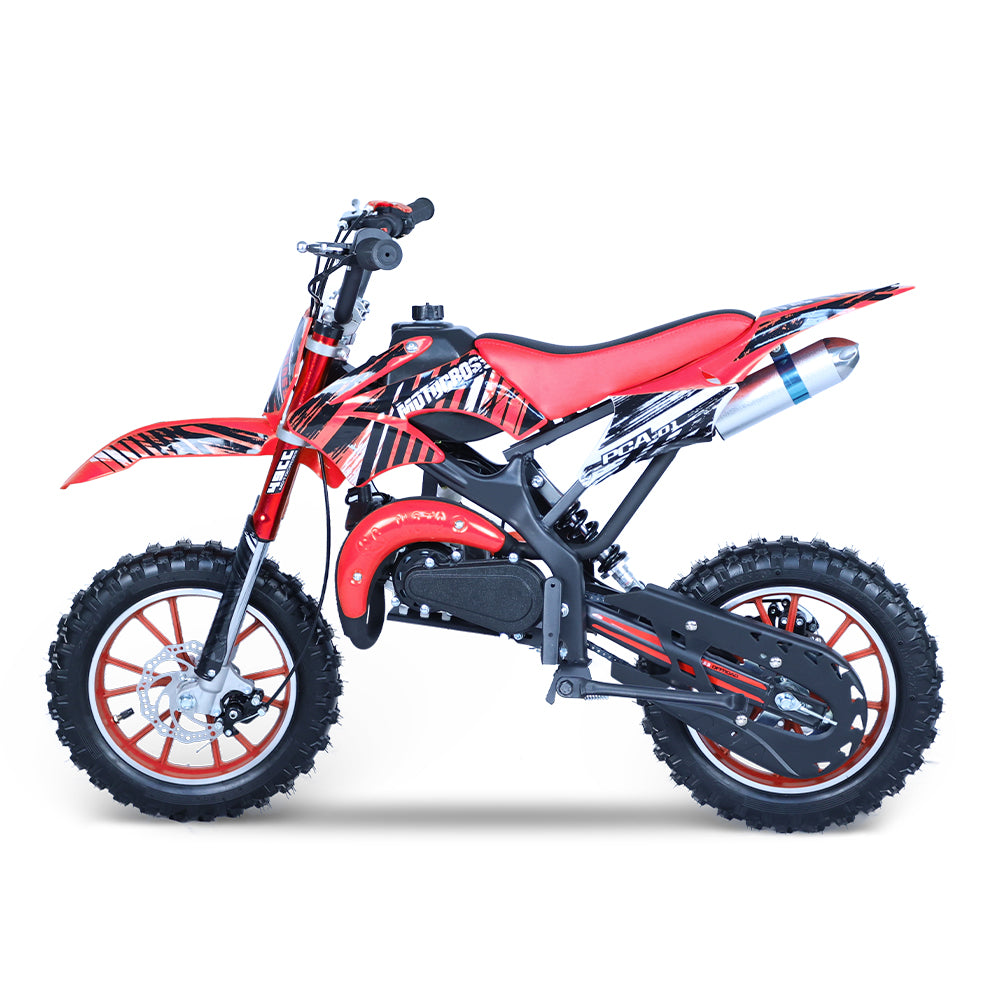 PCA-01 49CC Two-stroke Air-cooled Engine Gasoline Dirt Bike