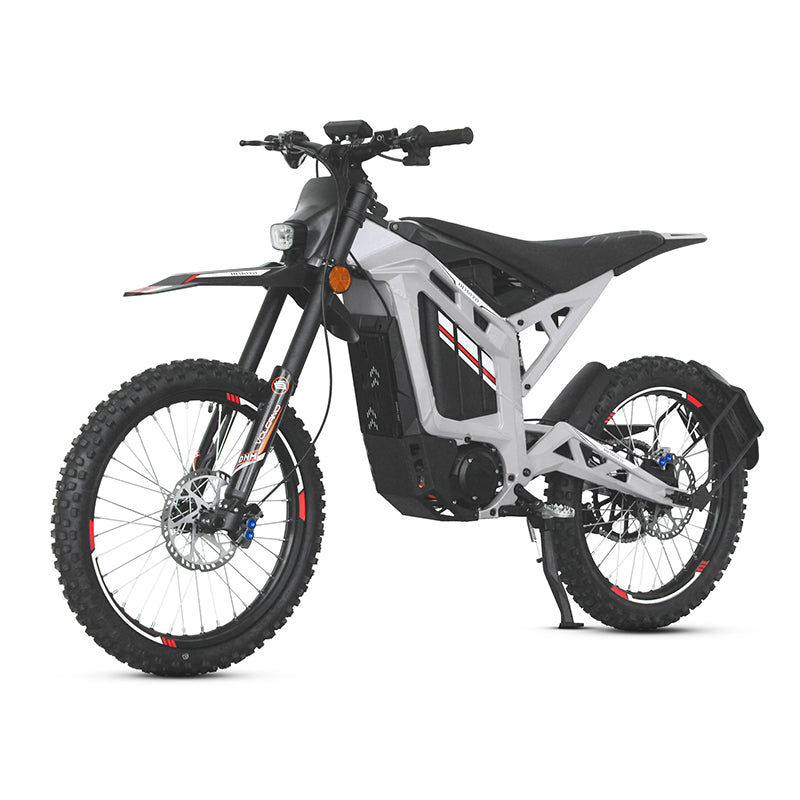 SS-8 Electric Dirt Bike Off Road Pit Bike Dirt Bike for Adults grey